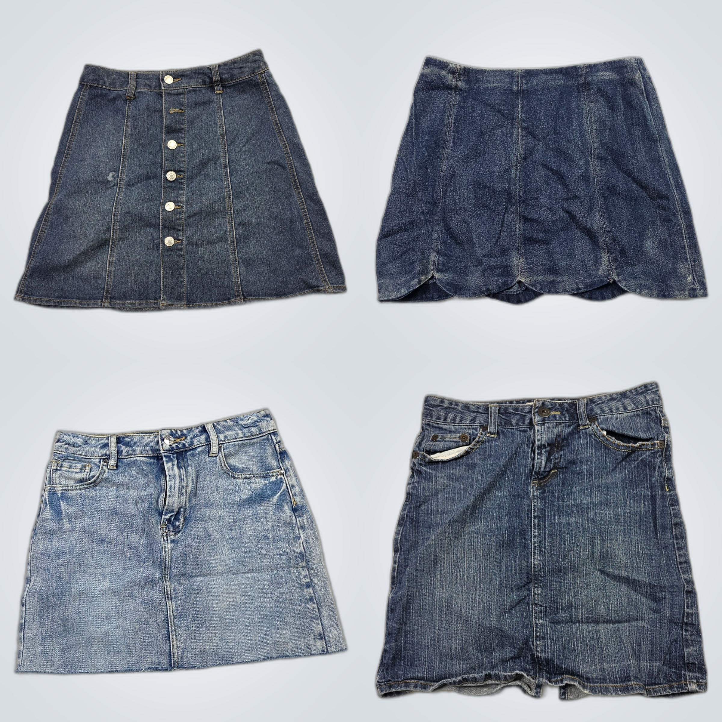 Pacote de Saia de Jeans - Mossimo, PACSUN, Maurice..