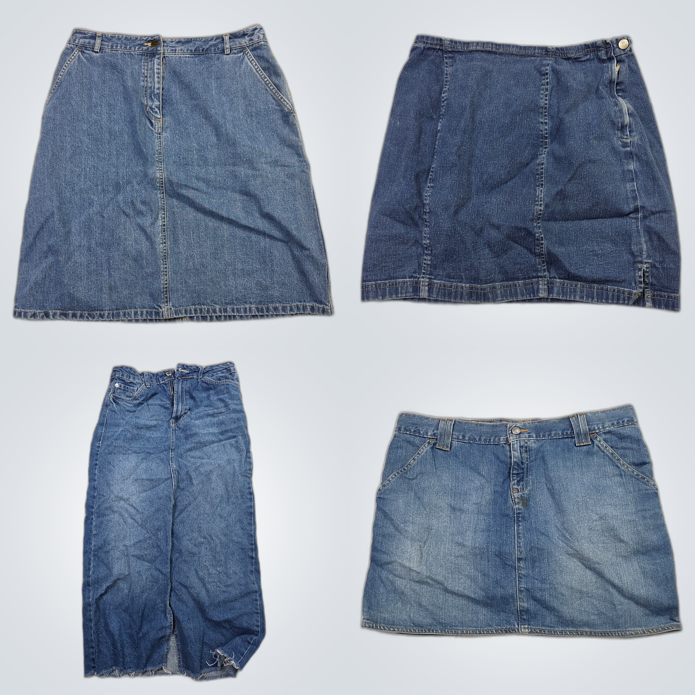 Ensemble de jupes en denim - L.L.Bean, Bershka, Ol..