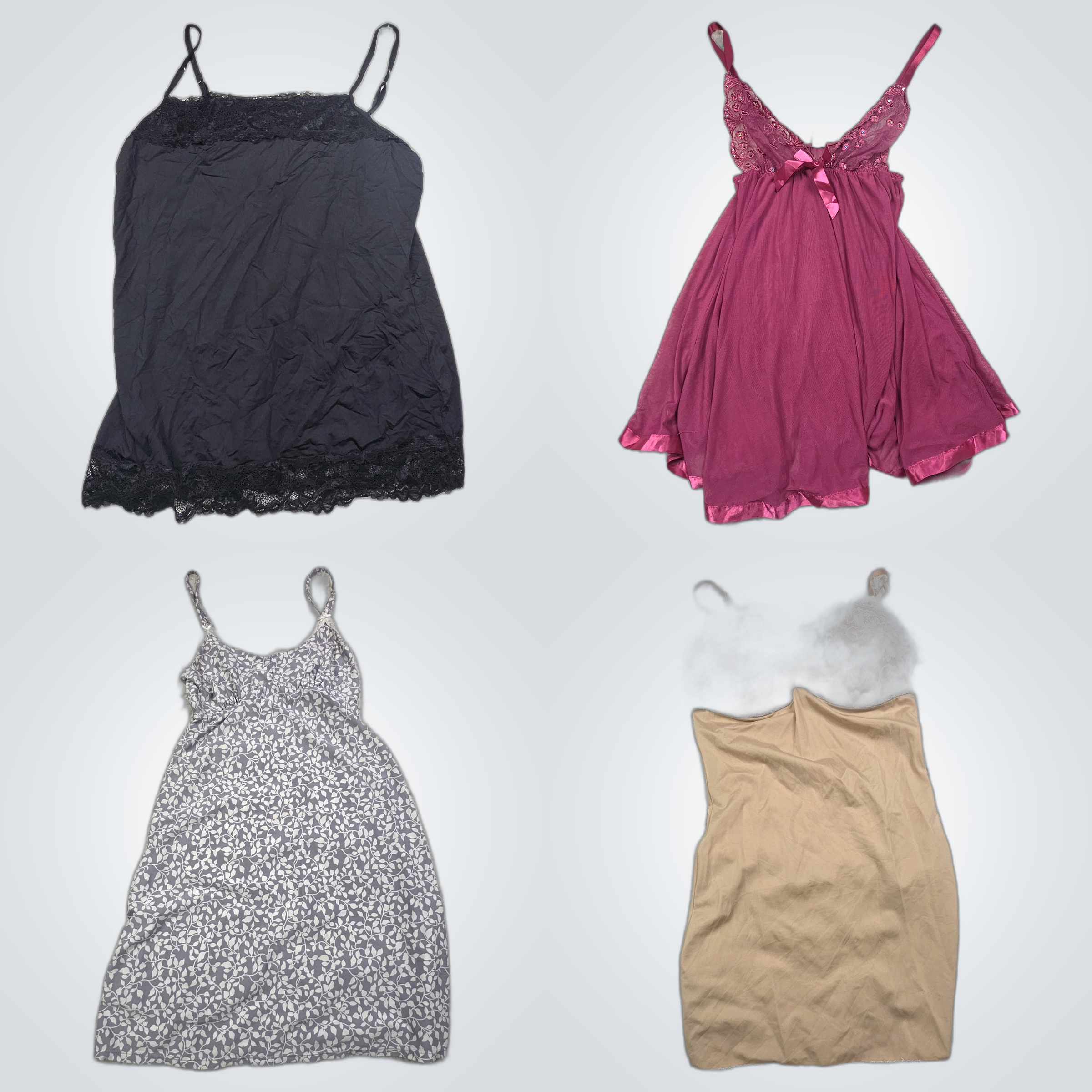 Maurices & More Lace Camisoles Slips 10 Piece Bund..