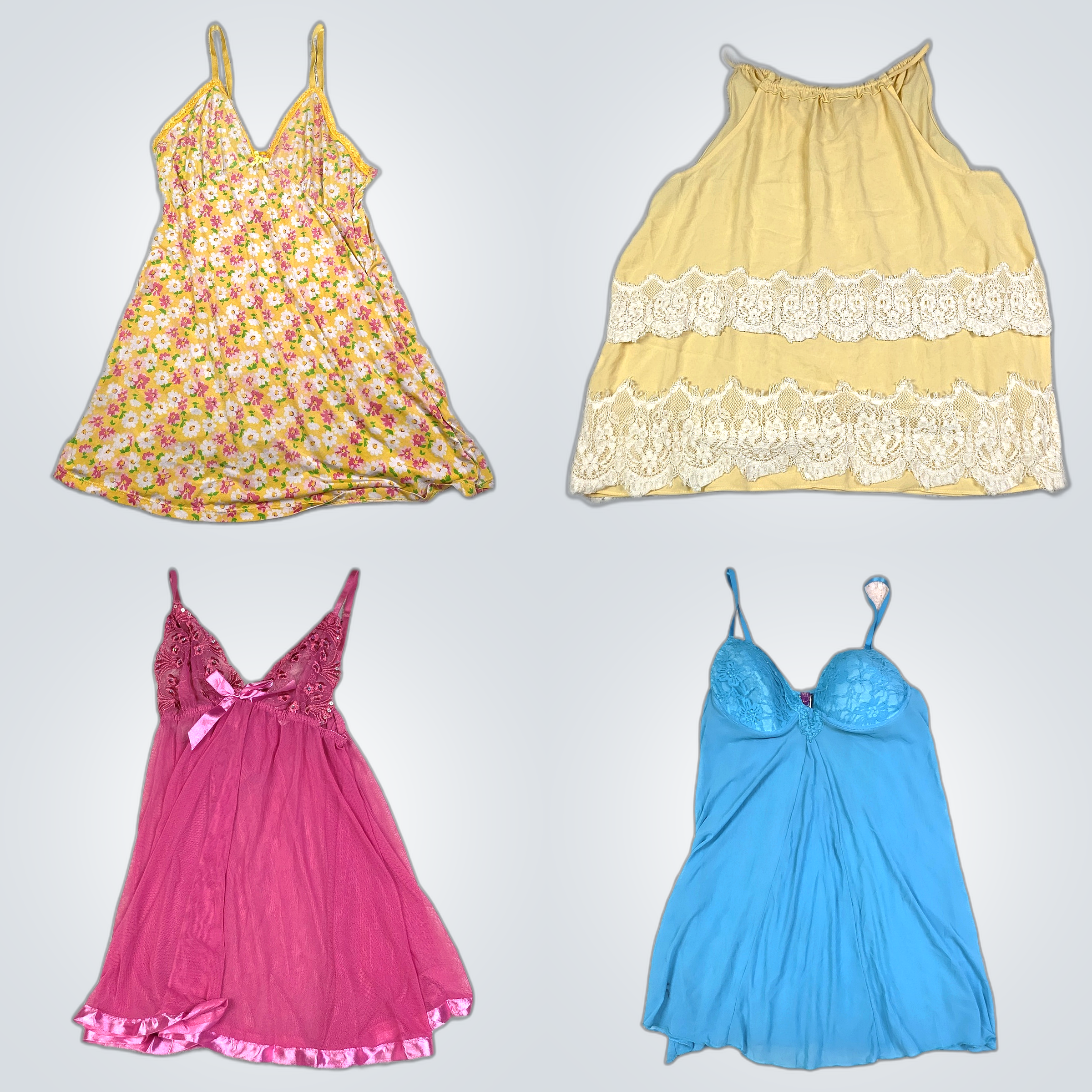 Designer- und Luxus-Camisole-Bundle - 10-teiliges ..