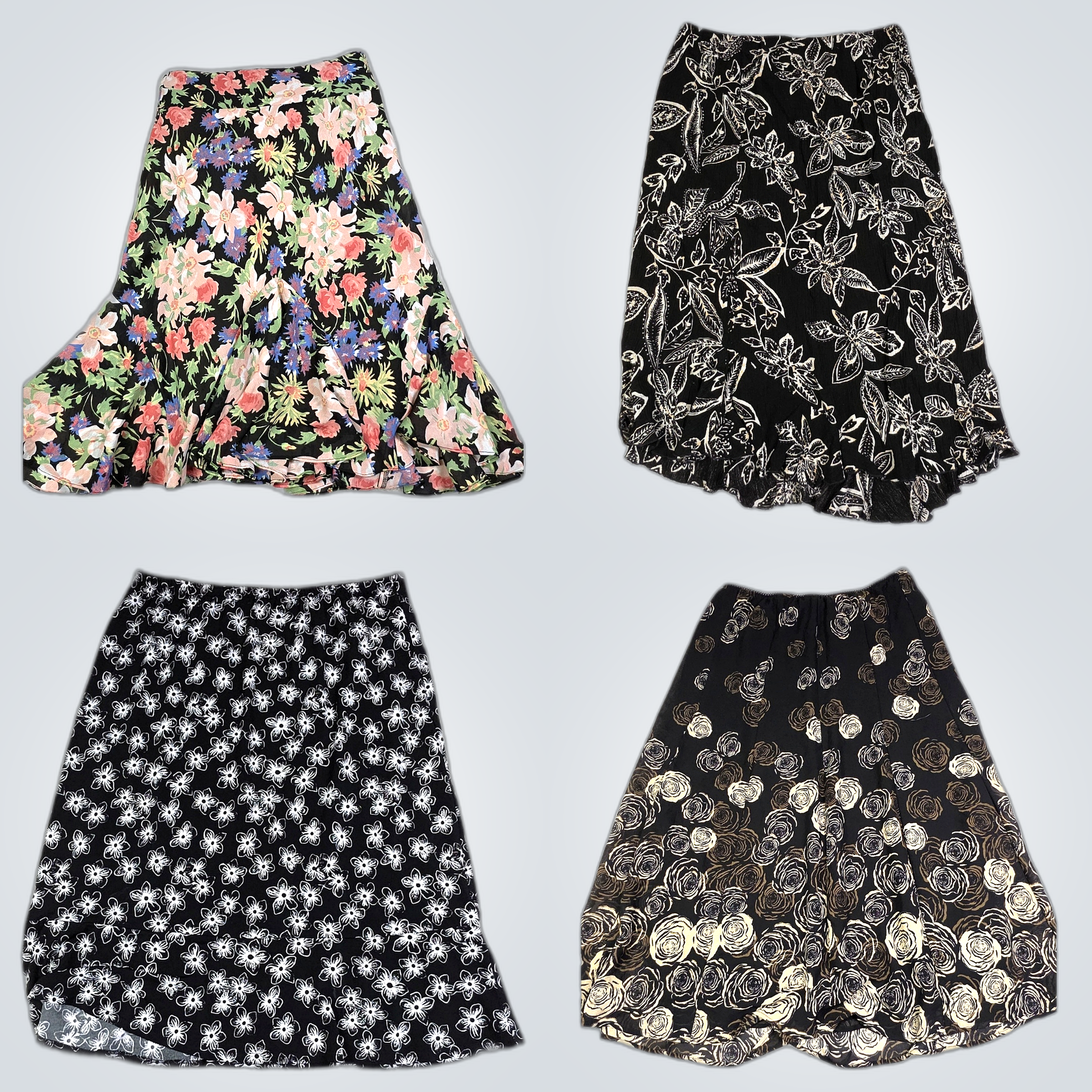 Pacote de Saia de Renda & Floral - Flora Nikrooz, ..