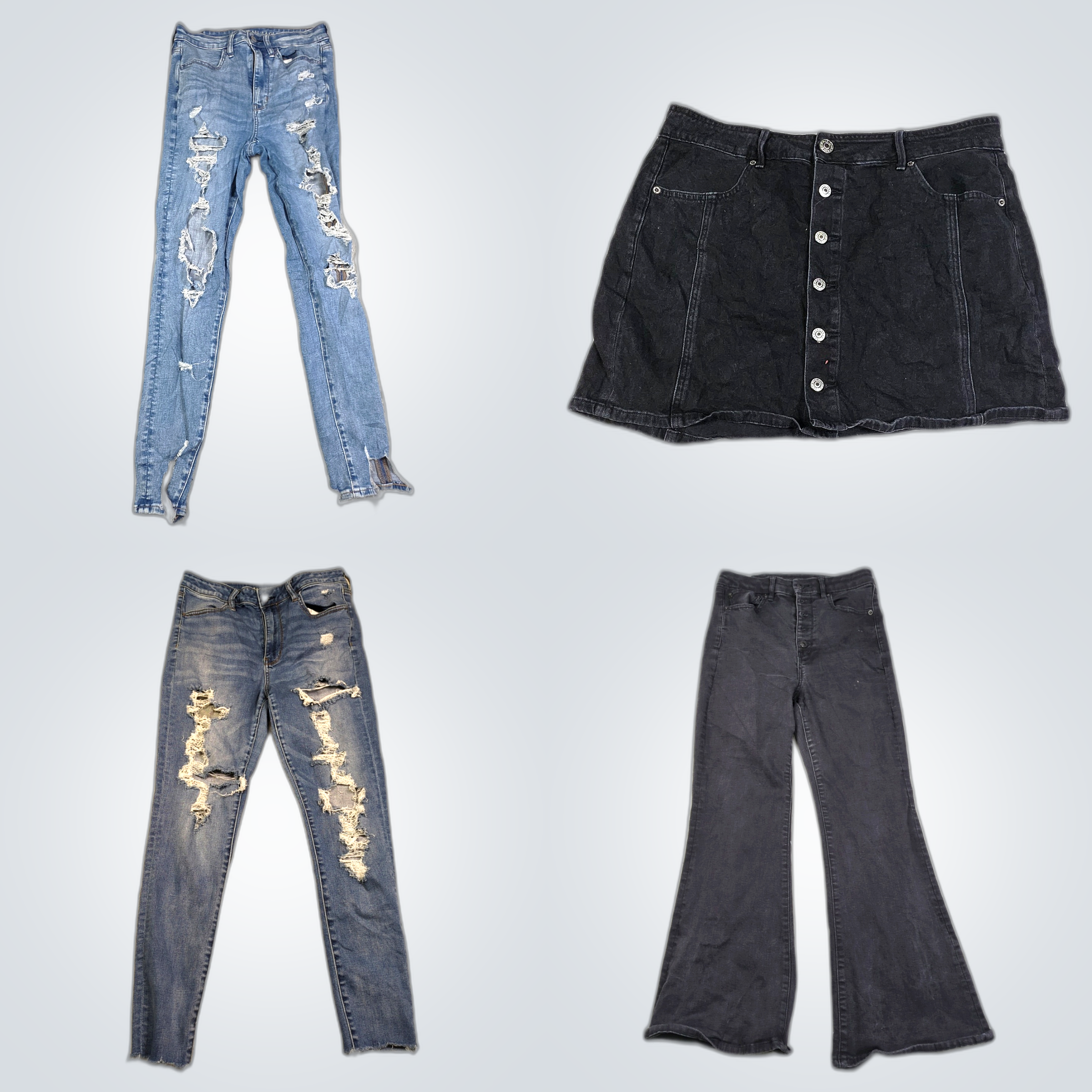 American Eagle Y2K Jeans Bundle