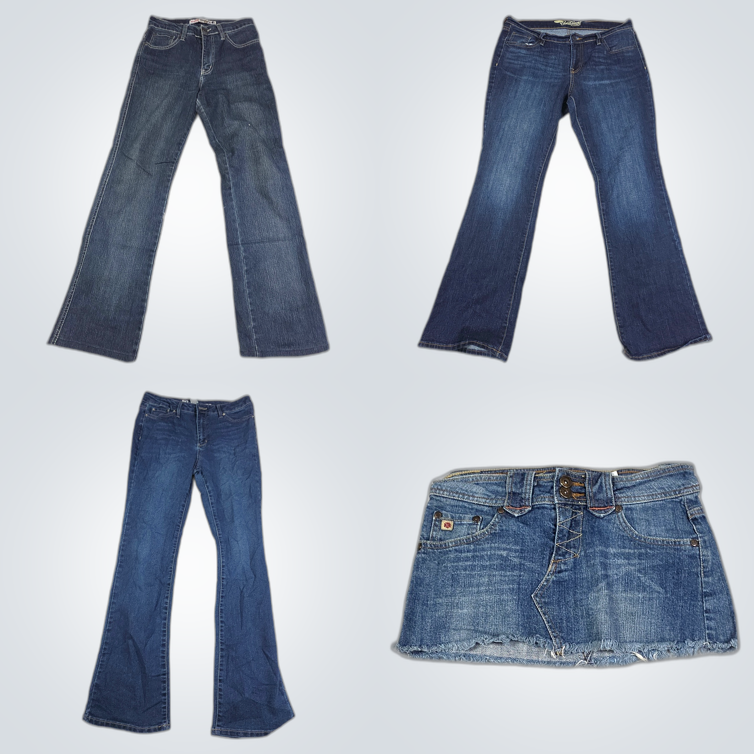 Sanft gebrauchte Denim-Bündel: Old Navy, Pepe Jean..