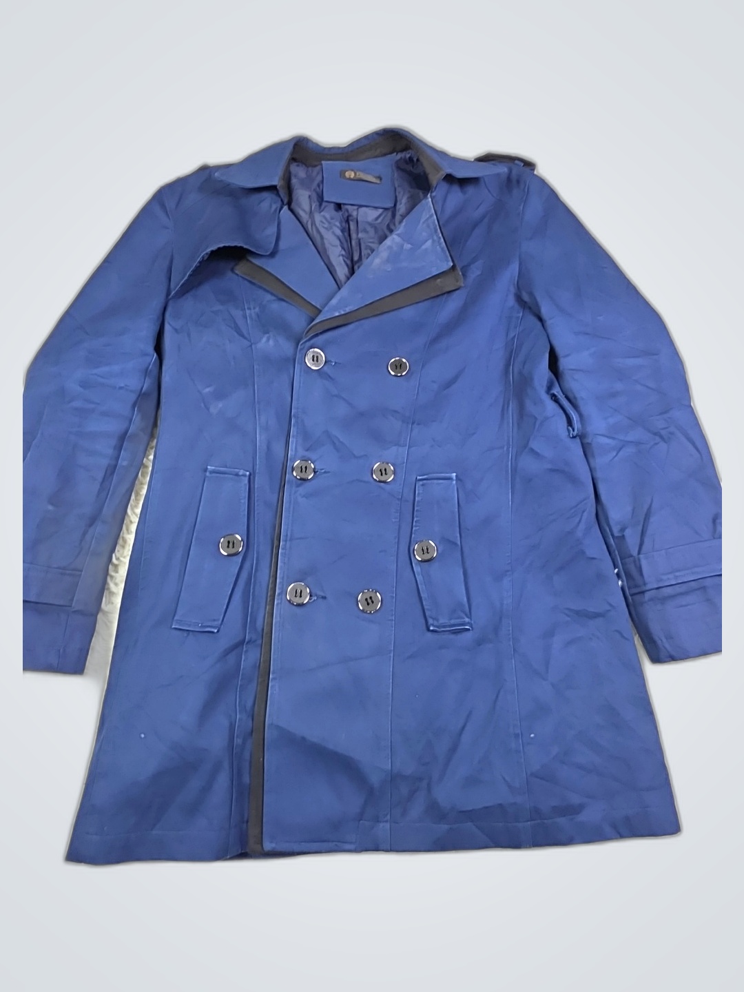 Blue Trench Coat