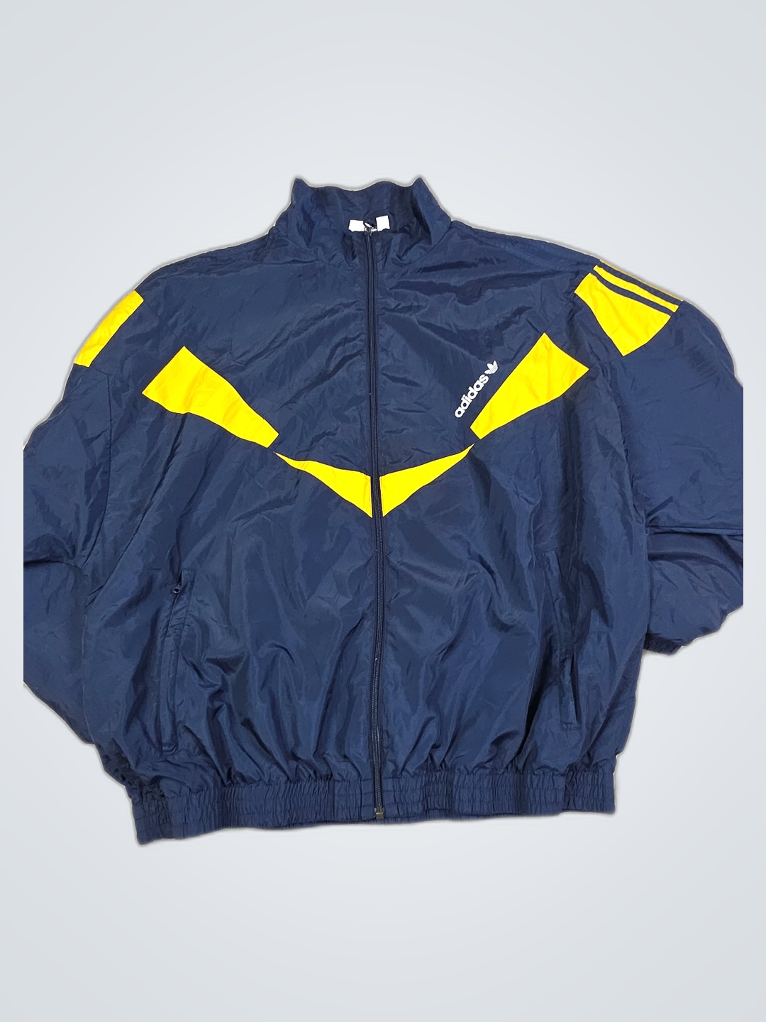 Adidas Navy Blue Windbreaker