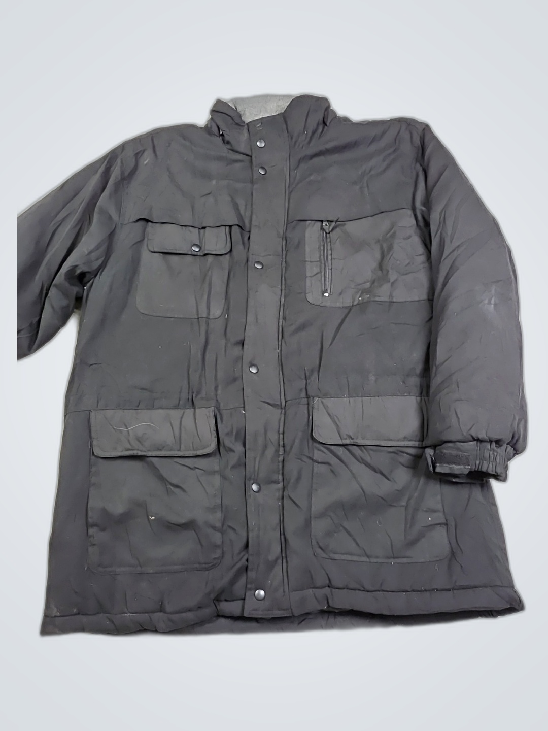 The North Face Graue Pufferjacke