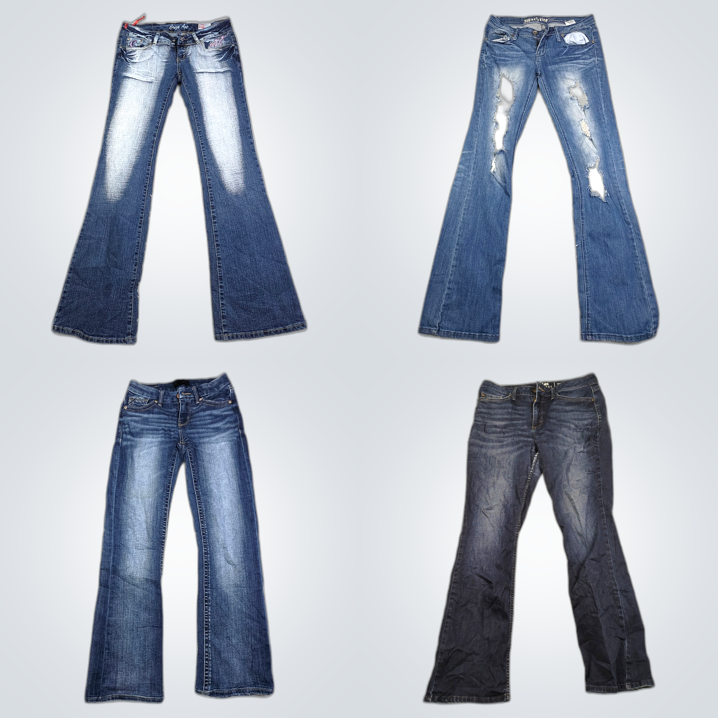 Jeans de Cintura Baja Diesel