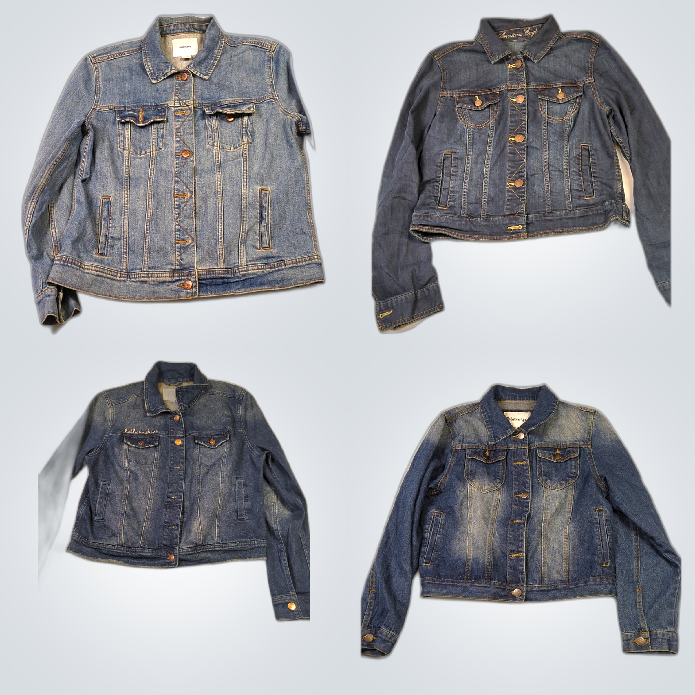 Y2K Denimjacken-Bundle