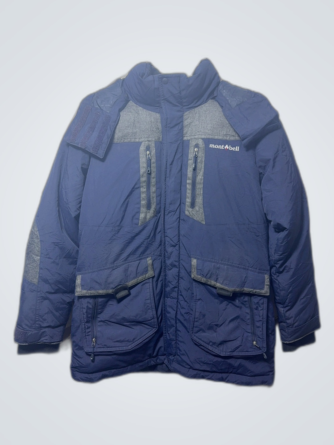 mont-bell Blue Puffer Jacket
