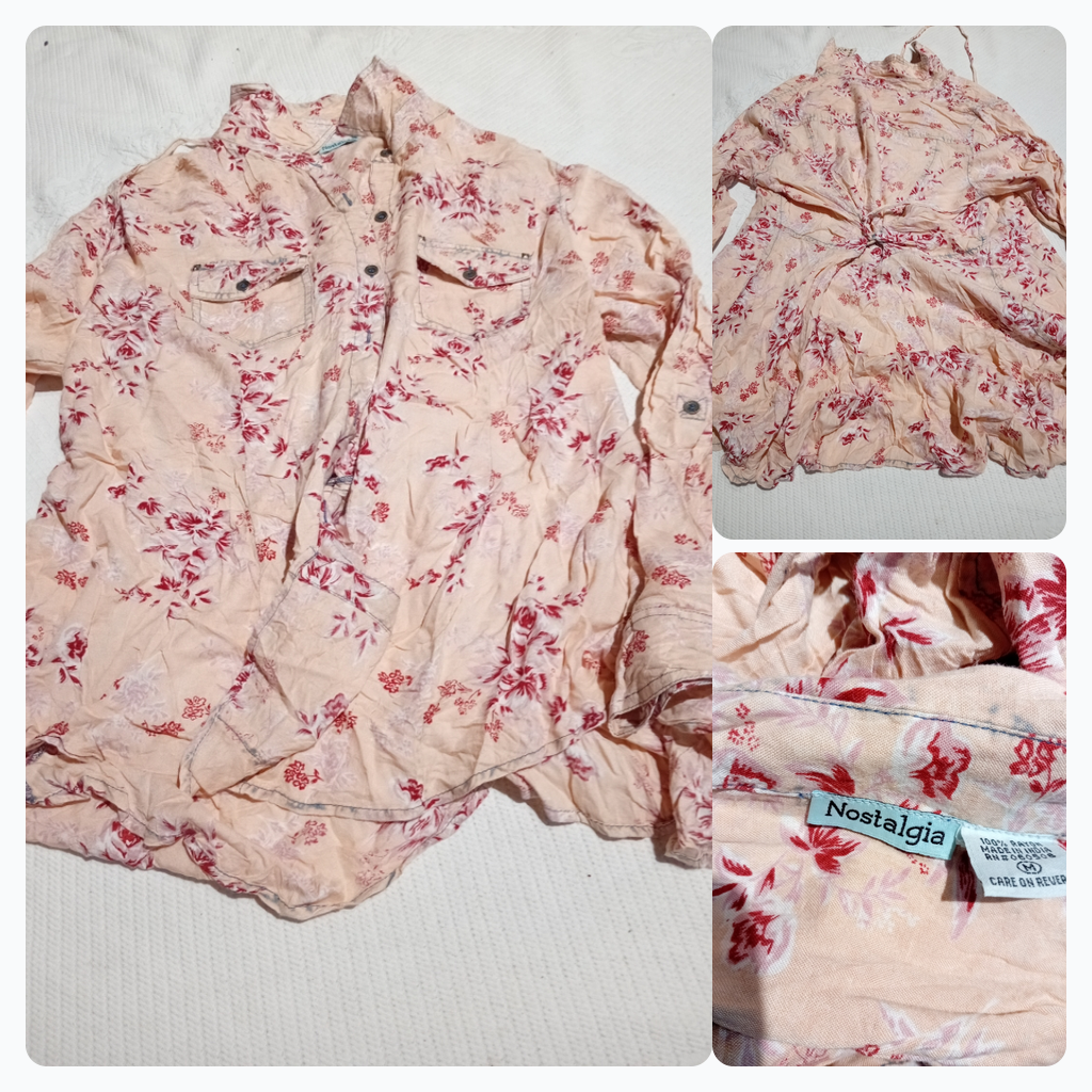 Floral Button-Up Shirt