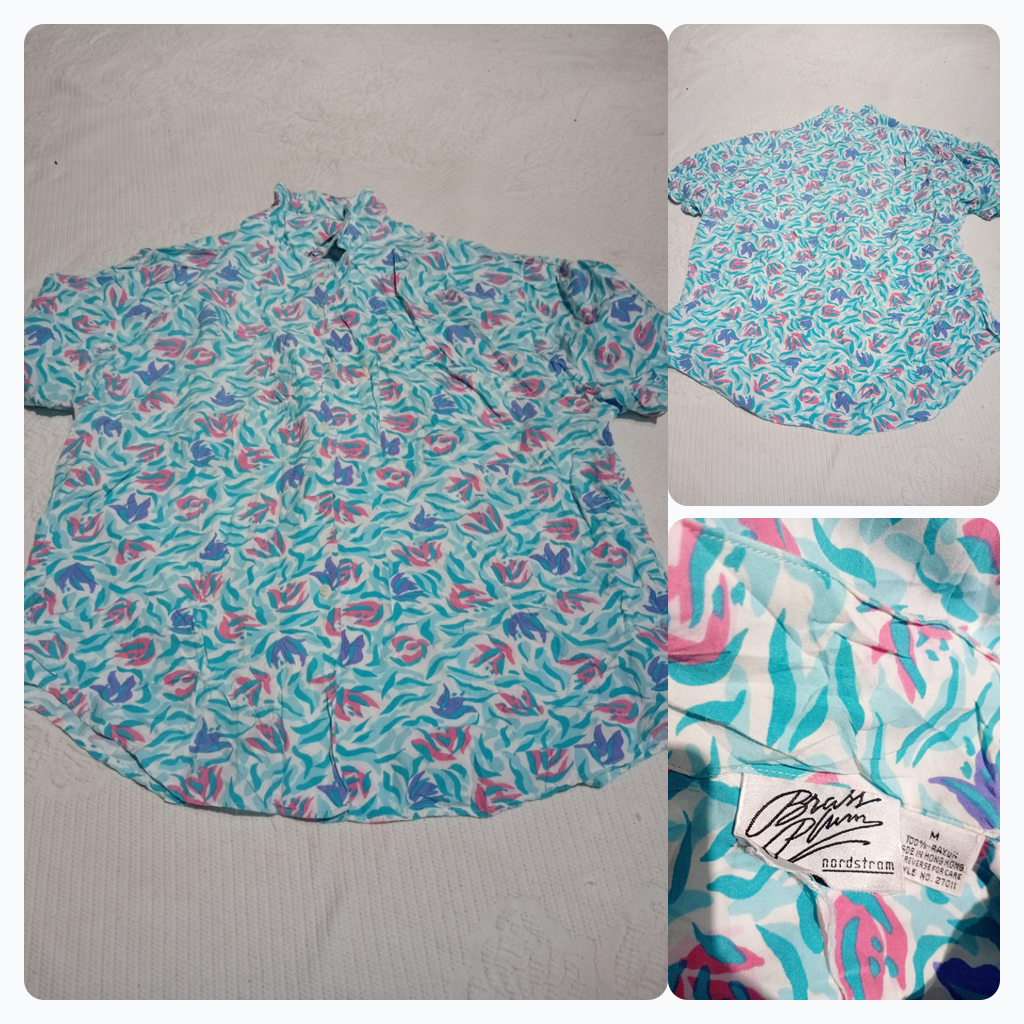 Brass Plum Nordstrom Floral Button-Up Shirt