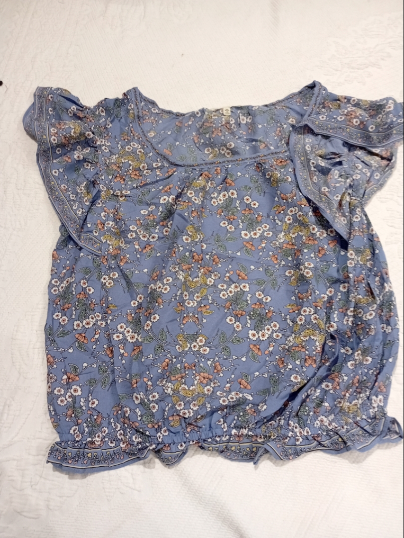 Blusa de estampado floral