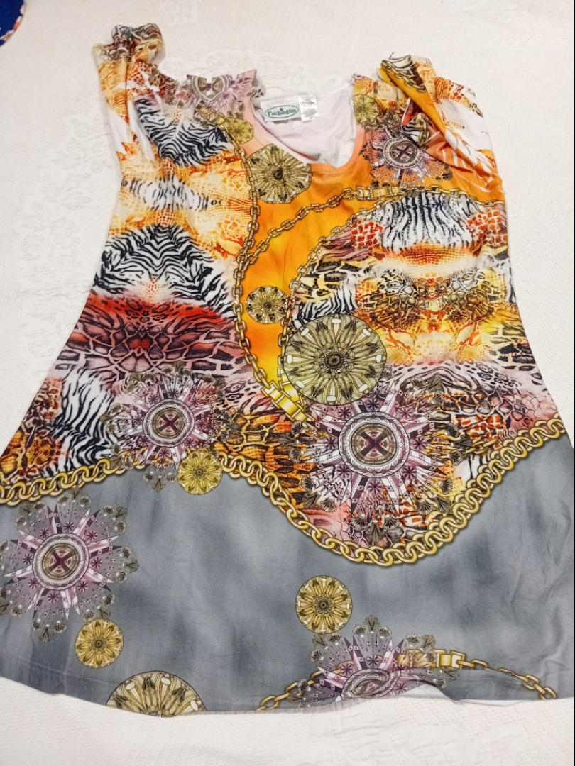 Patchington Printed Tunic Top
