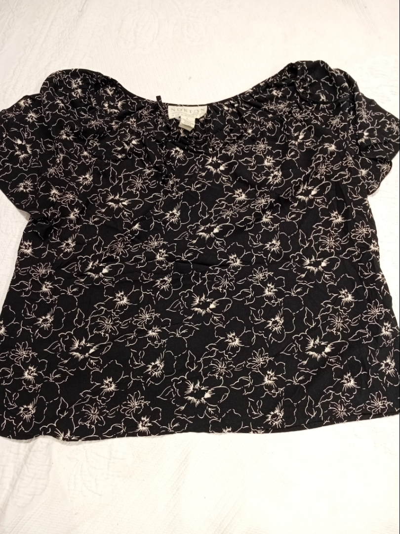 Blusa de estampado floral