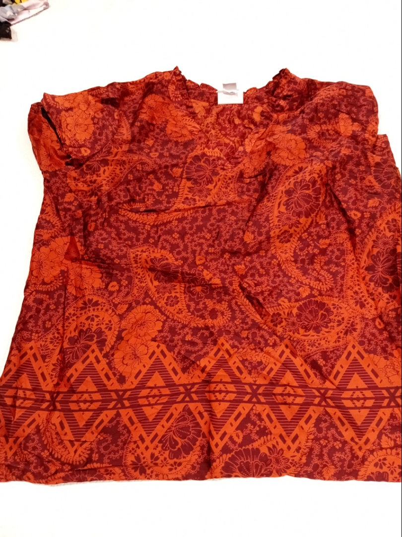 Blusa de estampado paisley Liz Claiborne