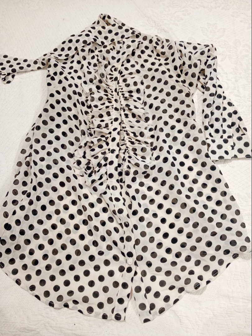 Freeway Polka Dot Button-Up Shirt