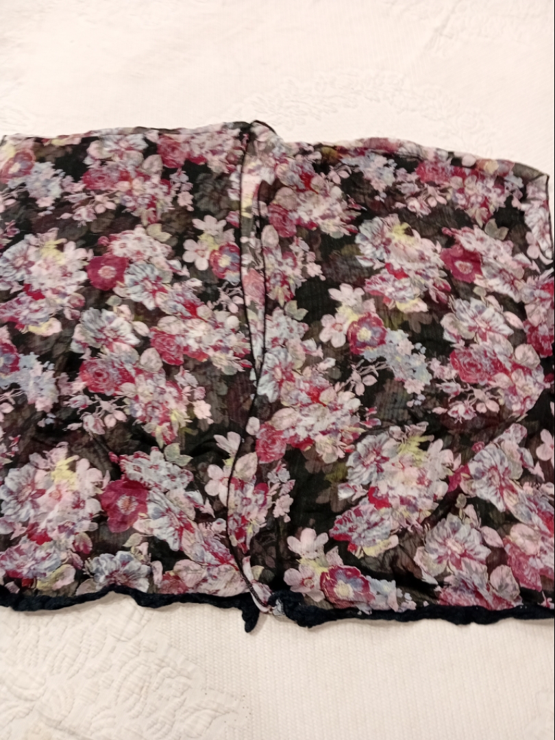 Kimono à imprimé floral