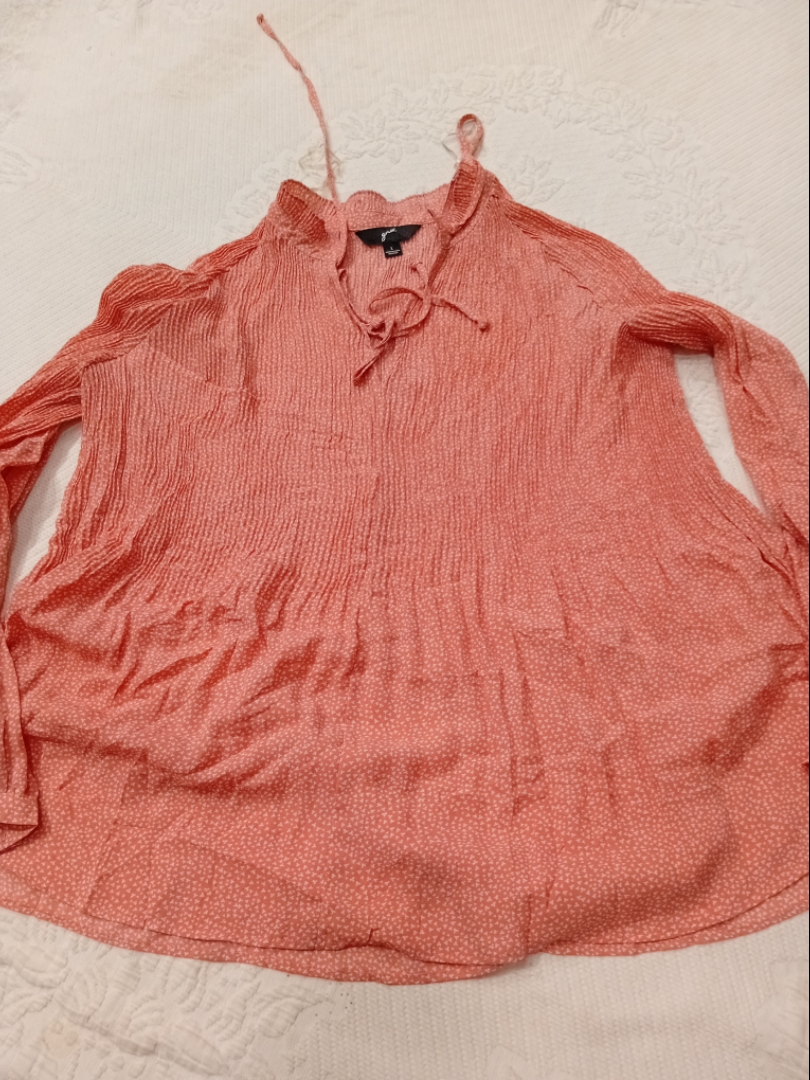 Blusa de manga larga para mujer