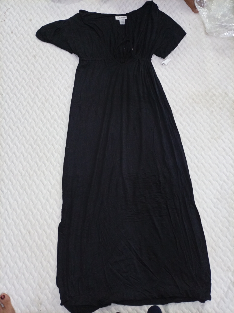 Robe Maxi Noire Coldwater Creek