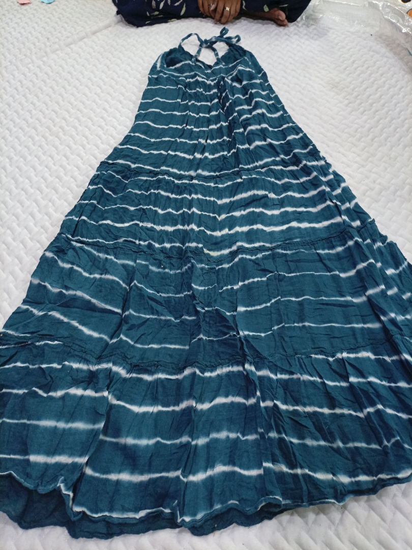 Abercrombie & Fitch Tie-Dye Maxi Dress
