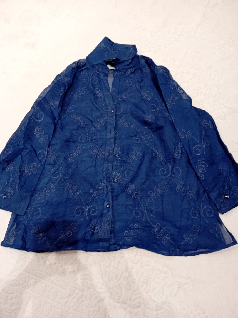 Patchington Embroidered Button-Up Shirt