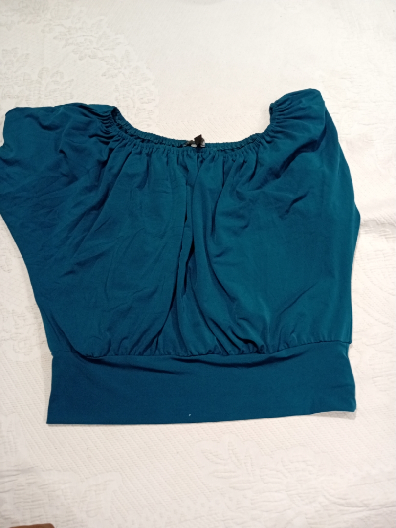Express Teal Blouse