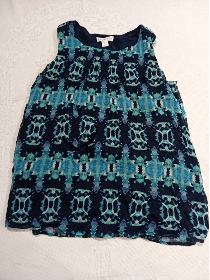 Coldwater Creek Printed Sleeveless Top