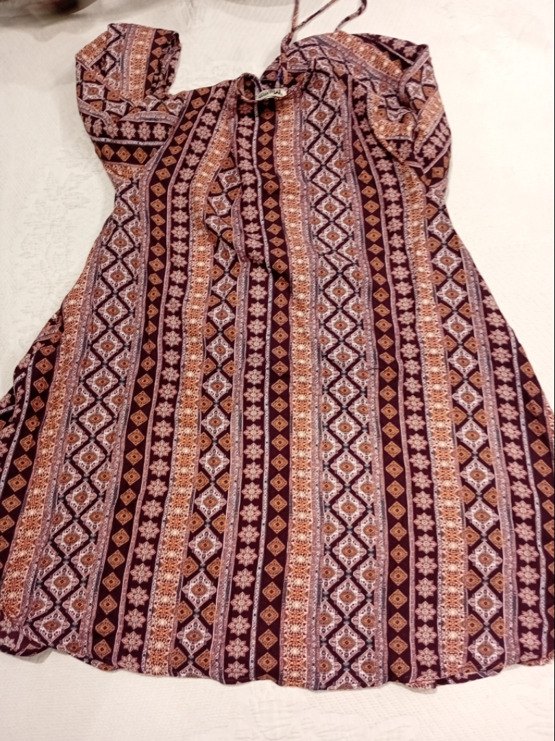 Show Me Your Mumu Printed Mini Dress