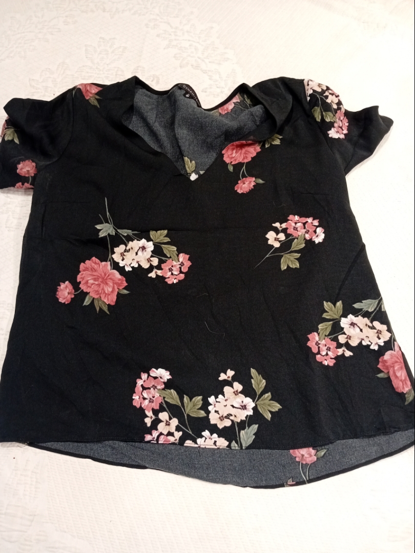 Dynamite Floral Print Top
