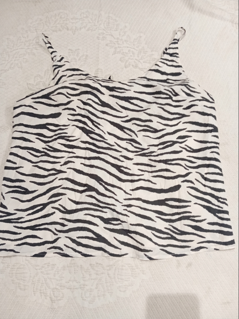 Banana Republic Zebra Print Cami Top
