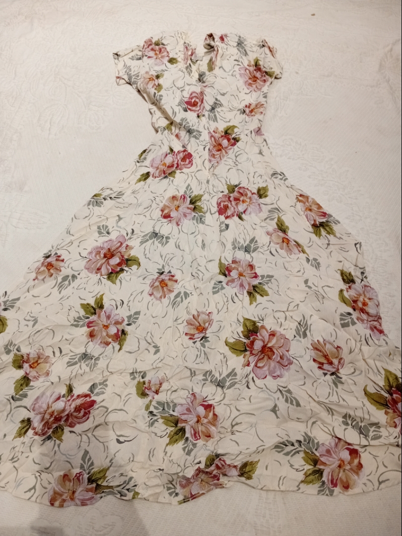 Abito con stampa floreale