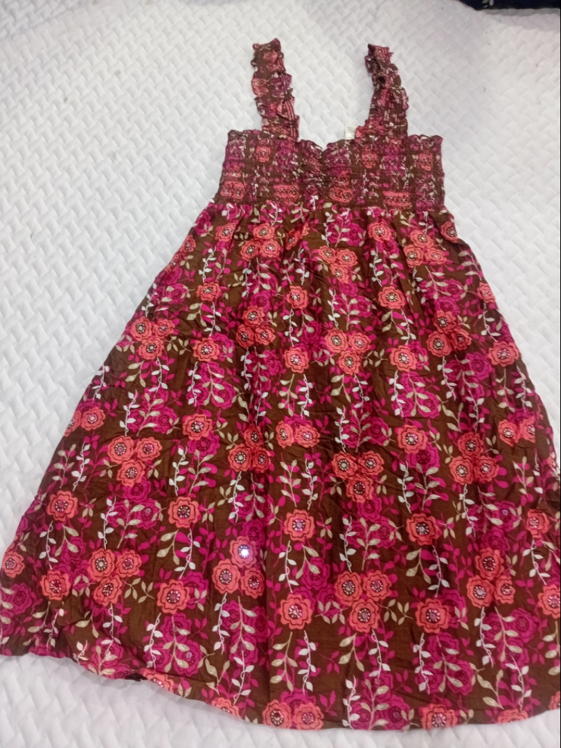 Vestido com Estampa Floral