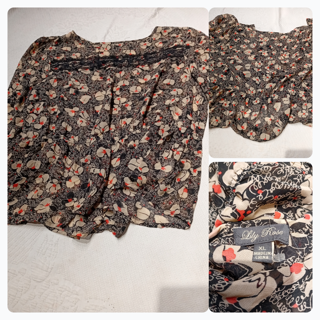 Floral Print Blouse
