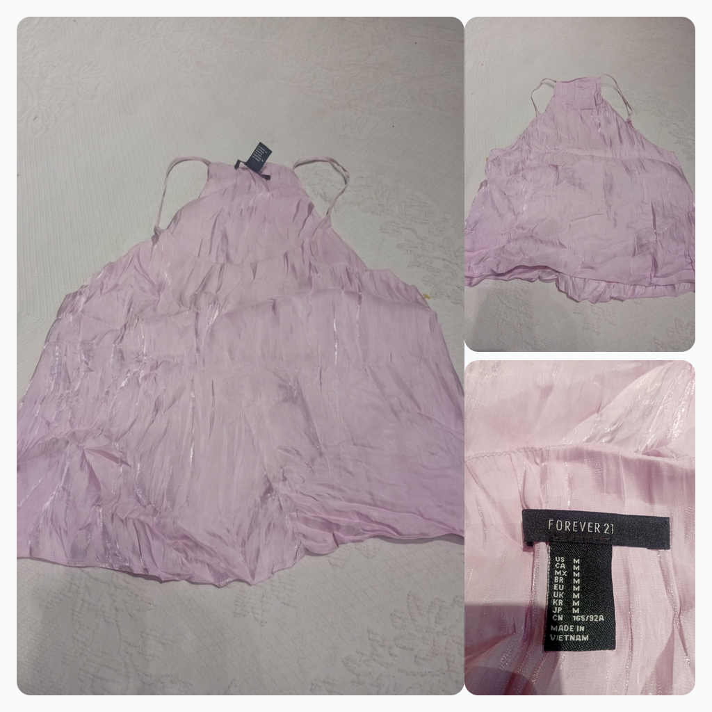 Forever 21 Pink Halter Top
