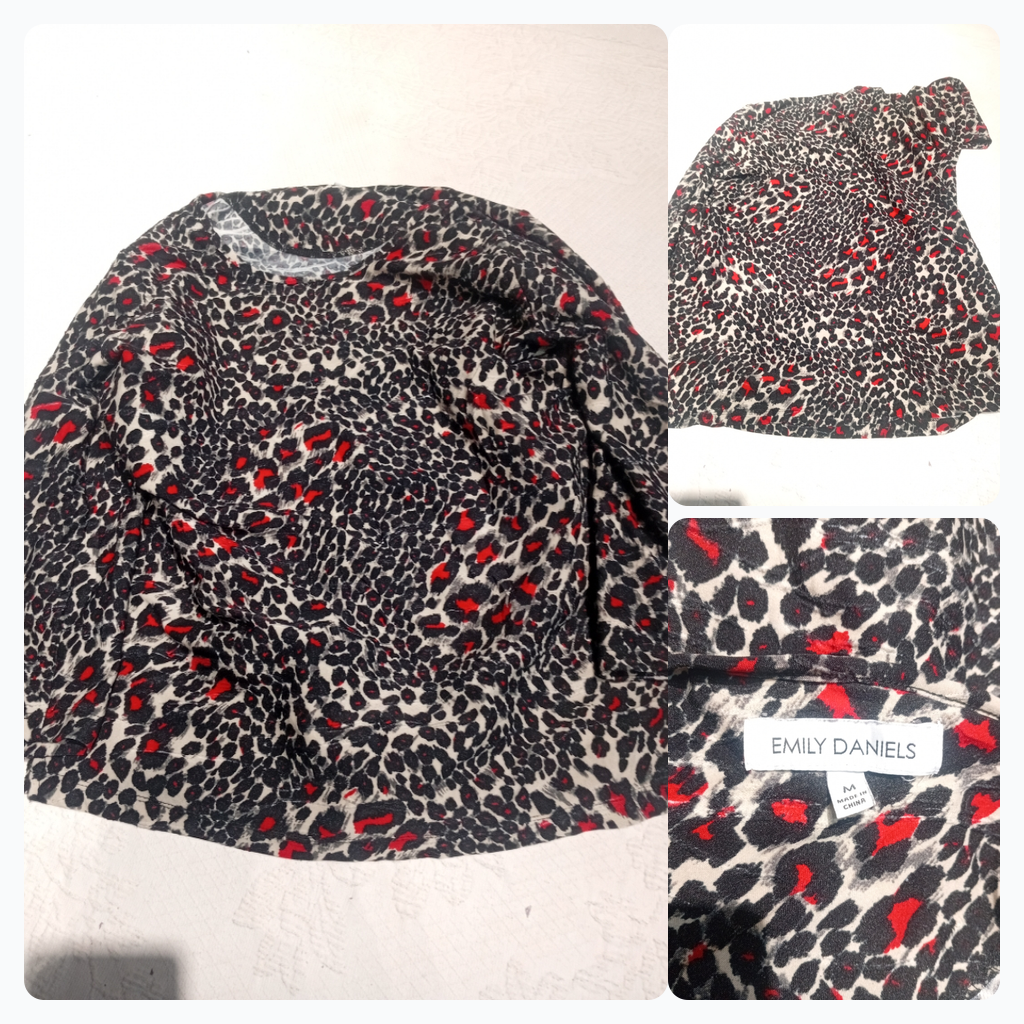 Emily Daniels Animal Print Top