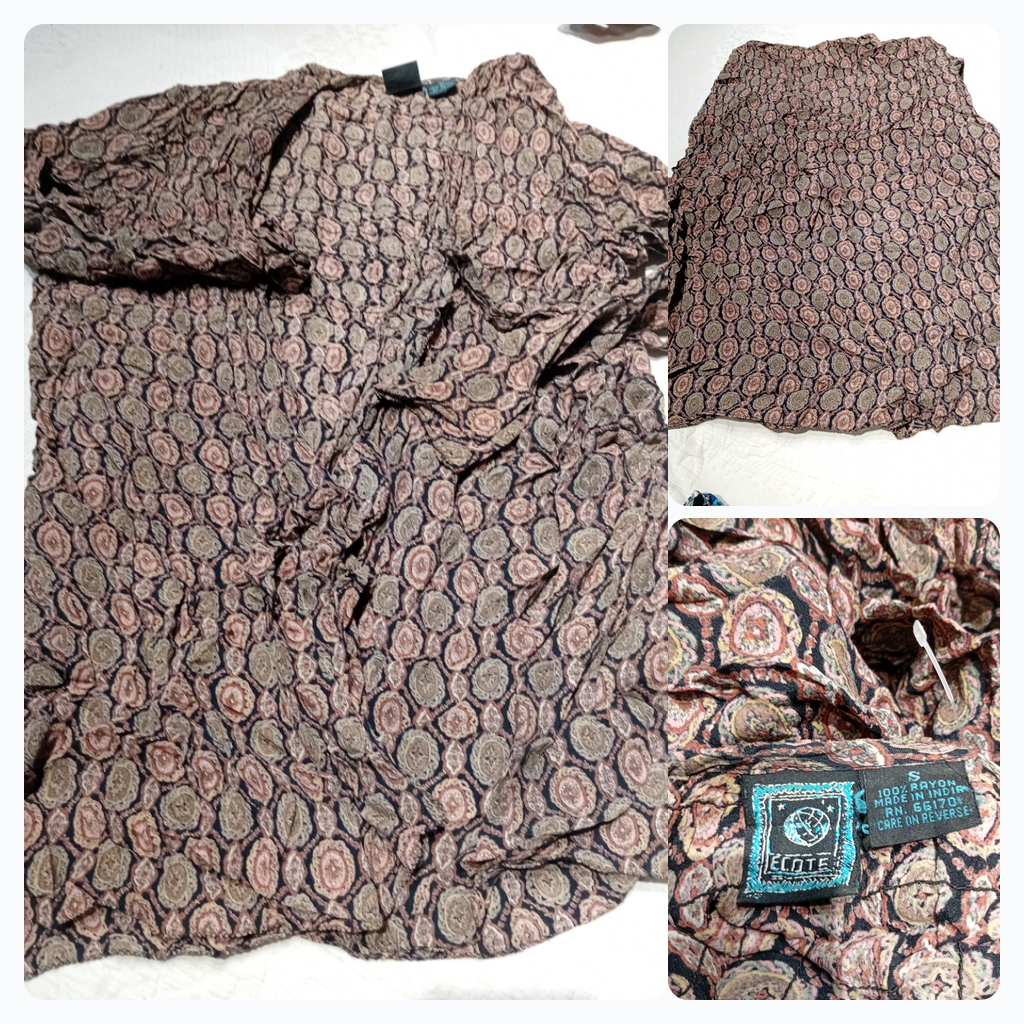 Ecote Printed Blouse