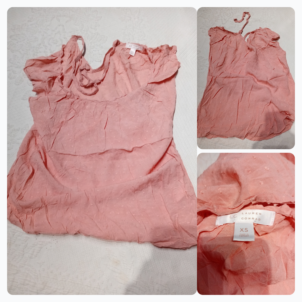 Lauren Conrad Ruffle Tank Top