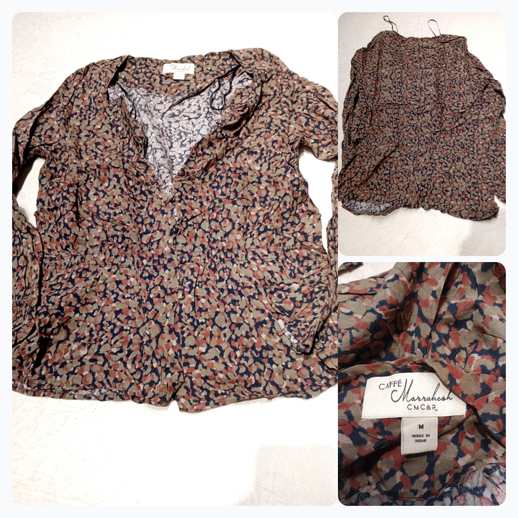 Caffe Marrakesh Printed Romper