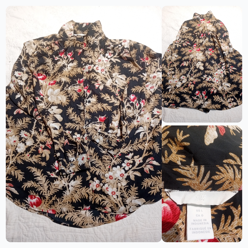 Floral Button-Up Shirt