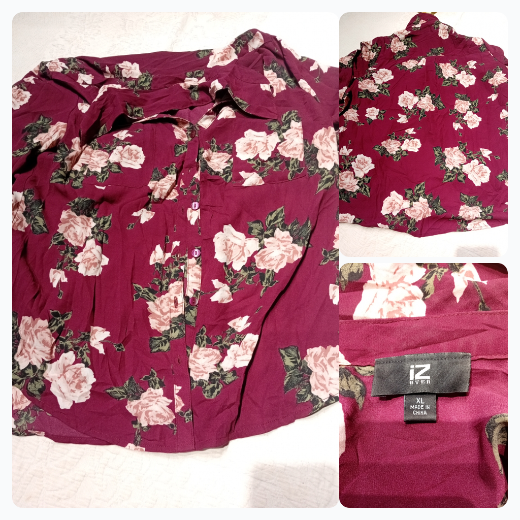Floral Button-Up Shirt