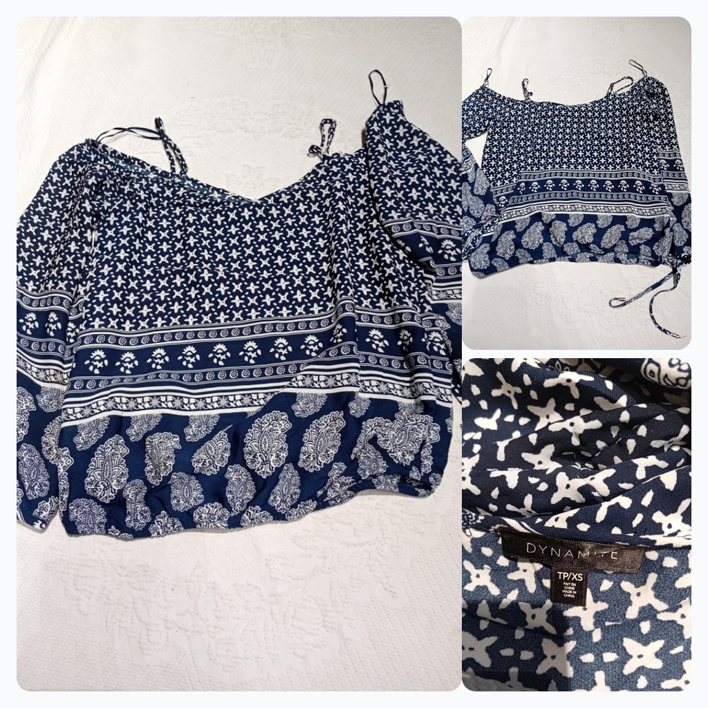 Dynamite Off-Shoulder Blouse