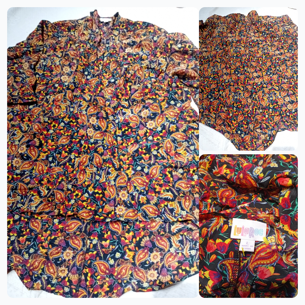 LulaRoe Floral Print Blouse