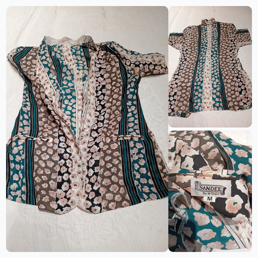 Floral Print Button-Up Shirt