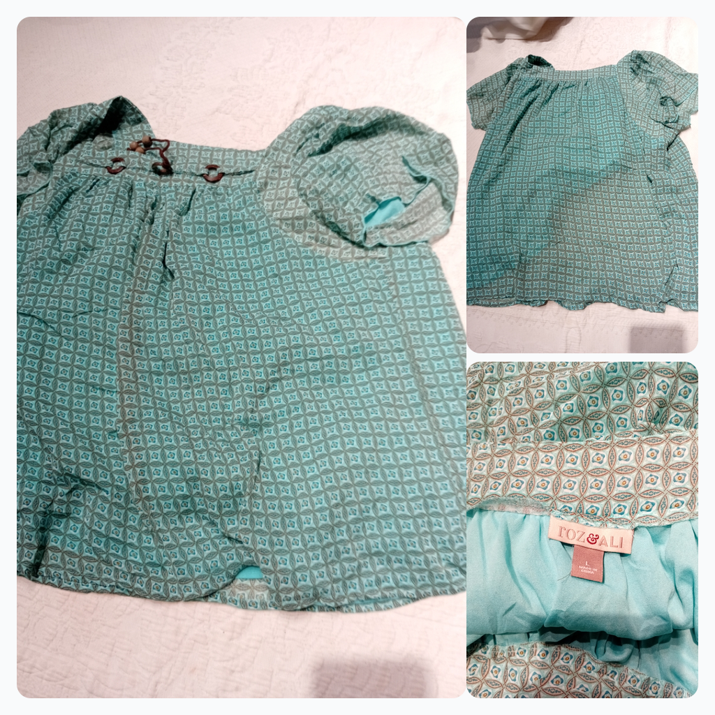 Roz & Ali Bedruckte Bluse