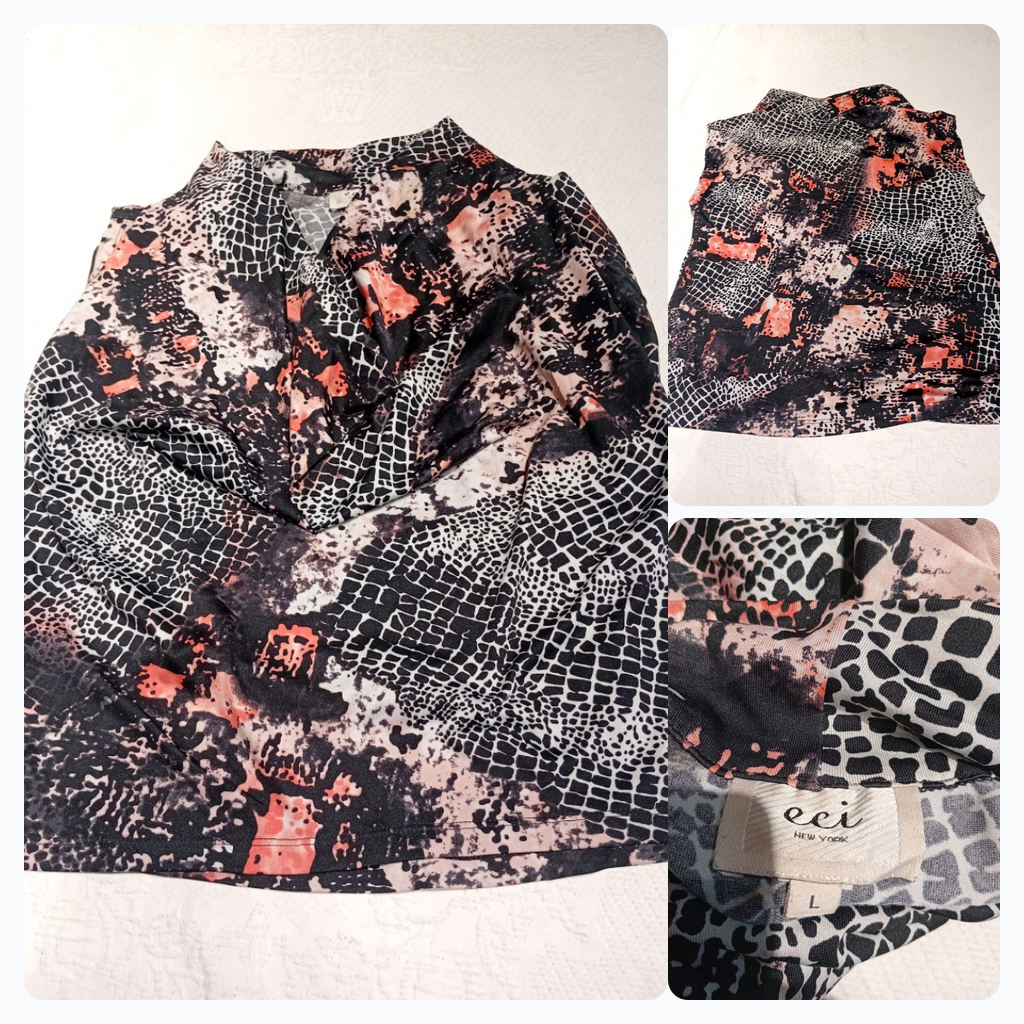 Animal Print Blouse
