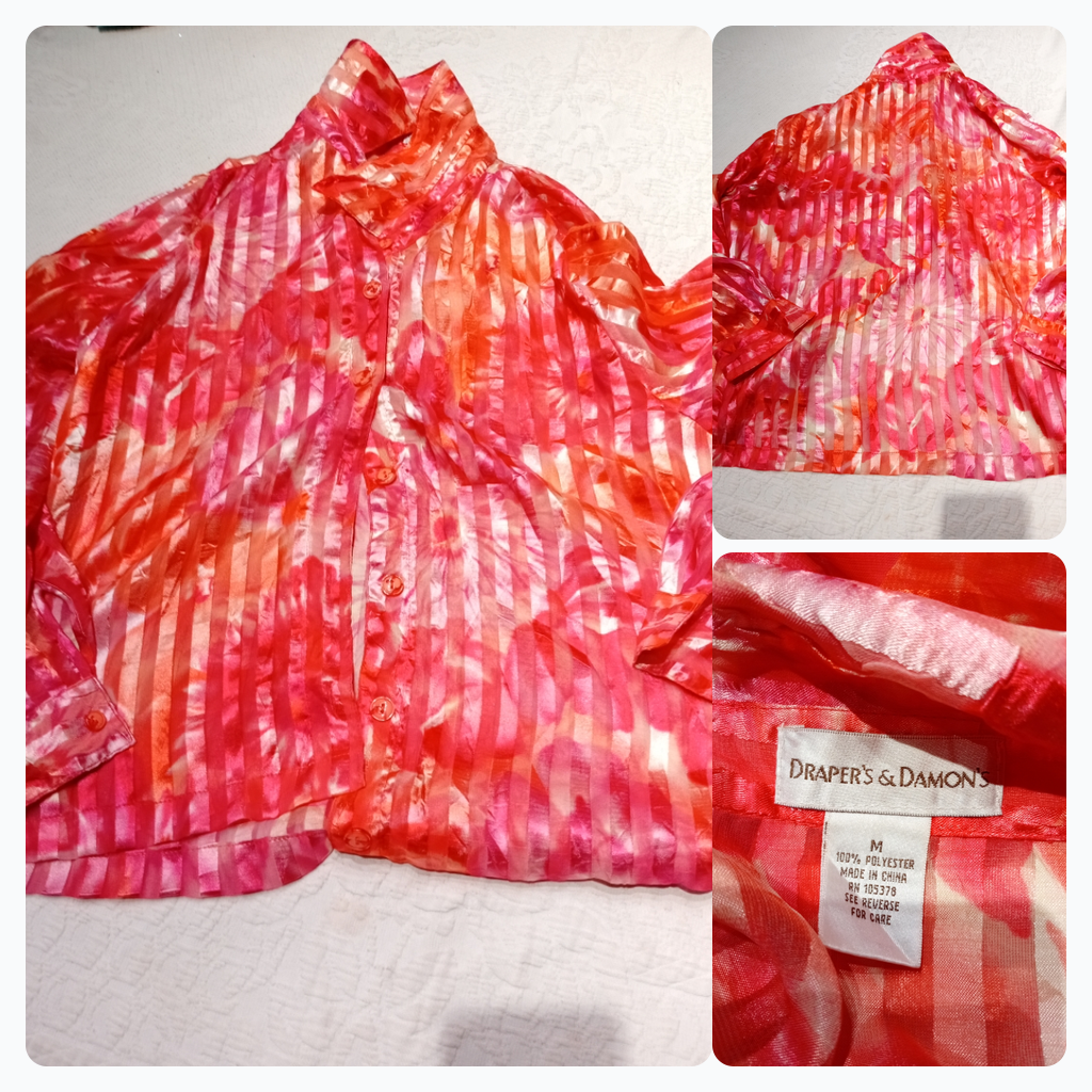 Camicia a bottoni floreale di Draper's & Damon’s