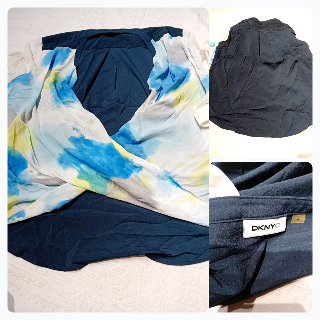 DKNY Blouse with Floral Print