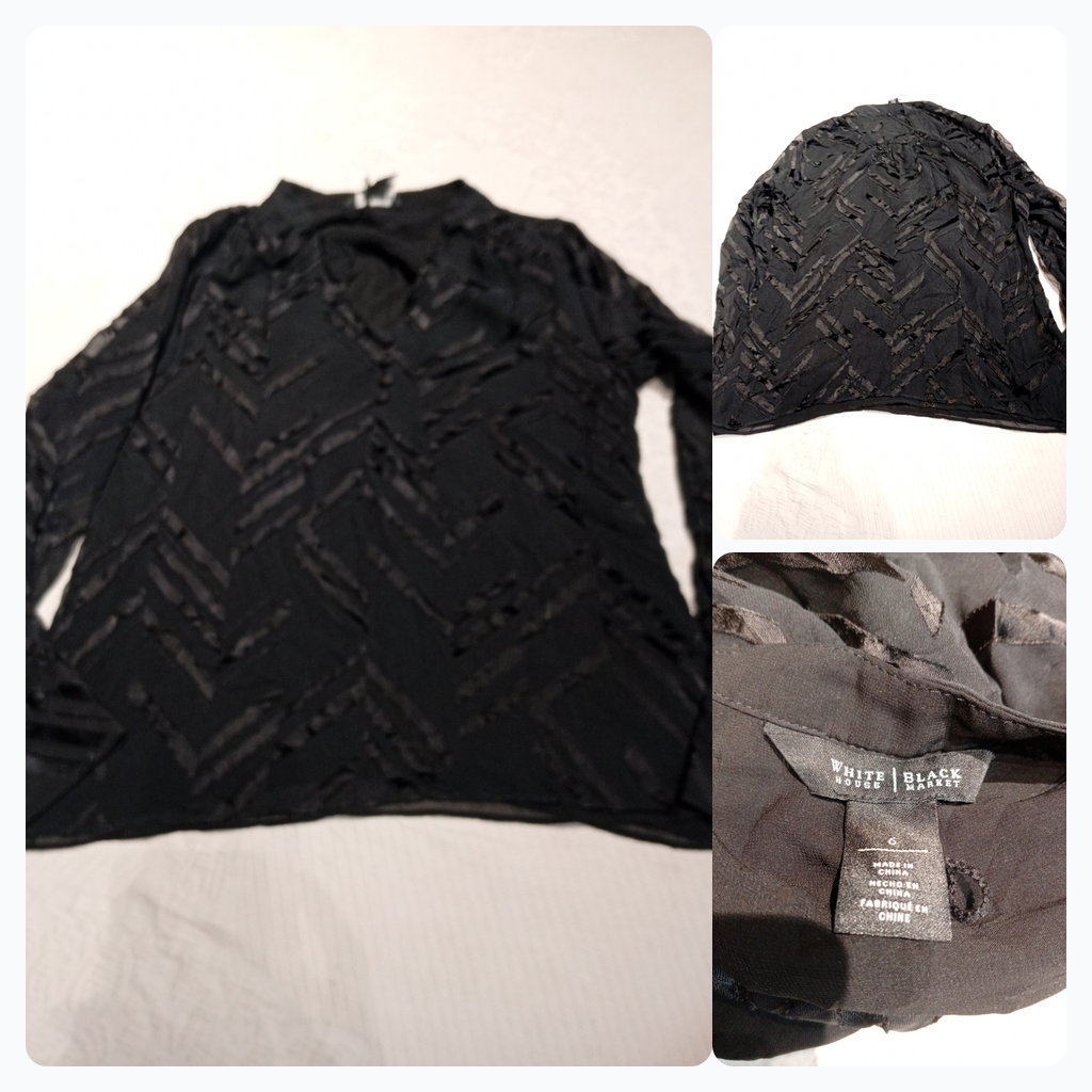 Black Long Sleeve Blouse