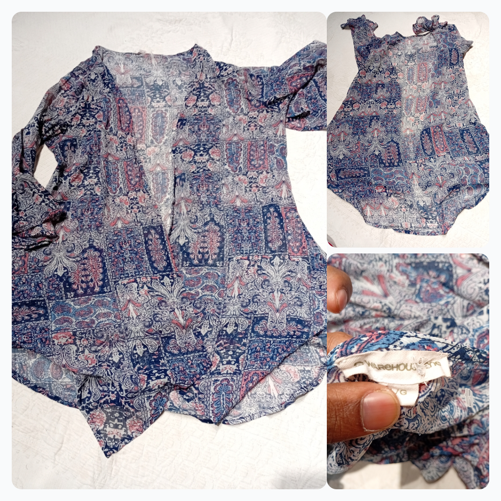 Kimono à imprimé Paisley Warehouse One