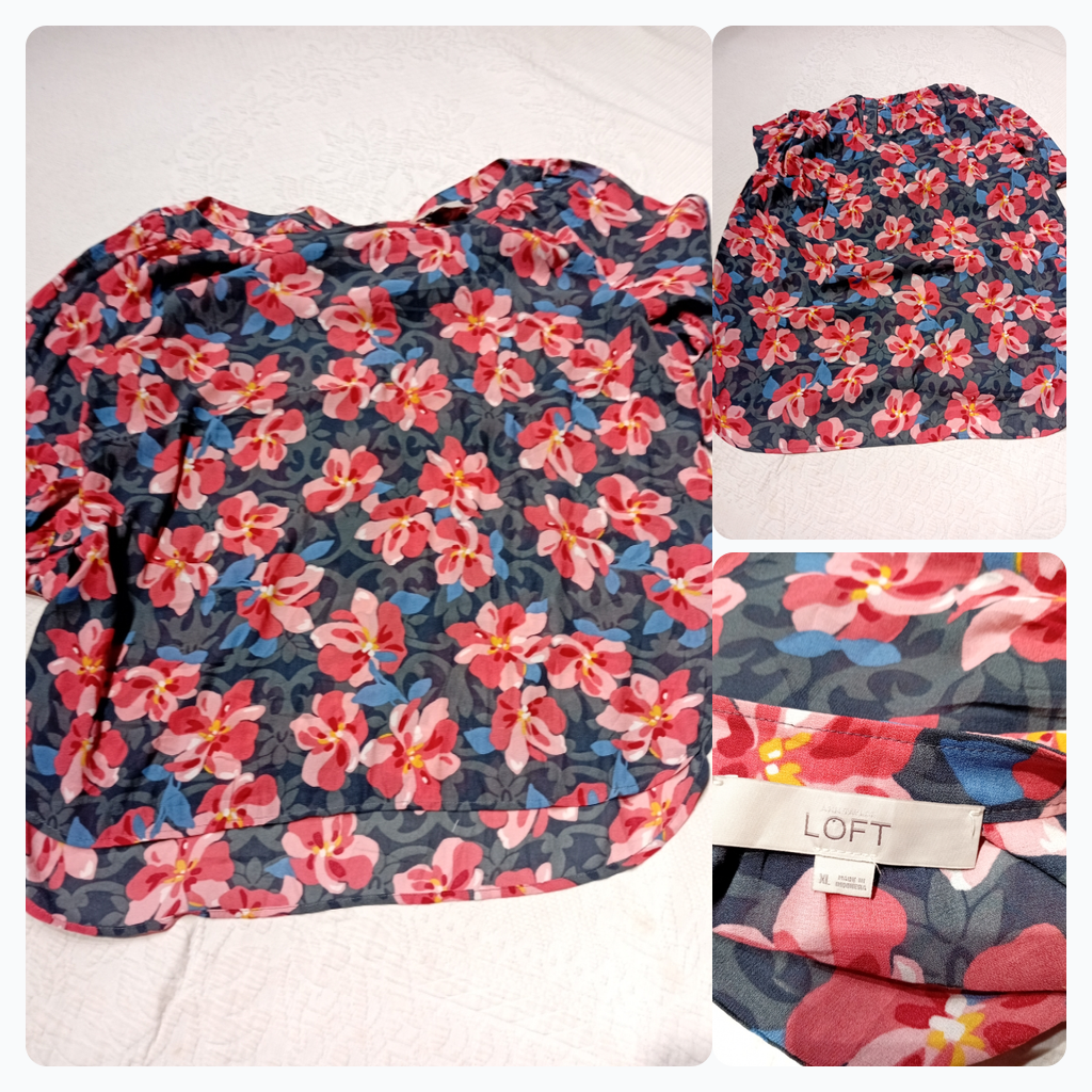 Blusa de estampado floral LOFT